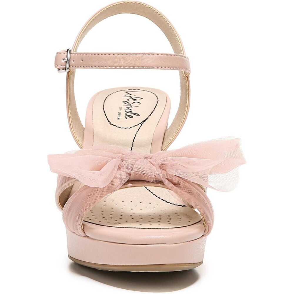 Lifestride Womens Last Dance Platform Dress Sandal, Pink, Size 10 - Picture 2 of 9